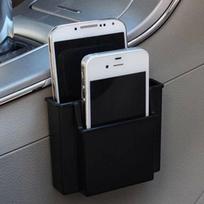 Daugiafunkcis automobilio mobiliojo telefono dėžutės sunkvežimio sėdynės šoninis mini dėklas, pieštukų laikiklis One Size