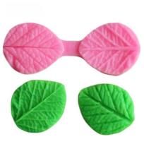 Gėlių lapai Žiedlapis Silikonas Fondant Tortas Šokoladinis Dekoras Kepimo formų įrankis pink