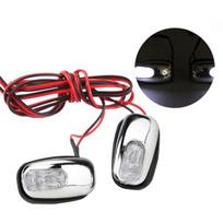 1 pora automatinio LED šviesos priekinio stiklo priekinio stiklo purškimo purkštuko valytuvo ploviklio lemputė balta