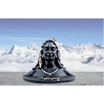 Lordo Adiyogi Šivos statula Murti, skirta automobilio prietaisų skydelio namų / biuro dekoravimui,