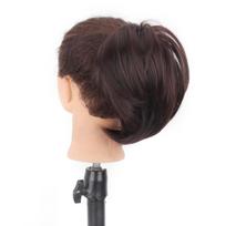 Hair Bun Ponytail Hair Extension Straight Synthetic Hairpiece Fully Short Ponytail Bun Hair Extensions For Women Hair Accessories 20cm black
