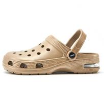 Naujos vasarinės šlepetės, Vyriškos basutės, laisvalaikio šlepetės, EVA sandalai su oro pagalvėlėmis, vyriškos paplūdimio basutės, sodo šlepetės, klumpės 43 gray