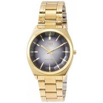 [Citizen Q&Q] Analoginis, vandeniui atsparus metalinis laikrodis QB78-002 vyriškas juodas