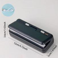 Electric Mini Seale Portable Heat Sealer For Snacks Home Kitchen USB Rechargeable  Vacuum Sealer  Plastic Package juoda