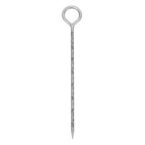 10 Inches Soil Sampler Probe Circular Handle Easy to Use Portable Stainless Steel Soil Probe for