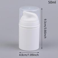 Daugkartinio pildymo tušti pompiniai buteliukai plastikiniai mini losjono vakuuminiai kosmetikos konteineriai kelioninis emulsijos dozatorius 35/50/75/100/150/200G 150g