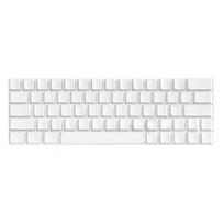 64Pcs PBT Blank DIY Keycap Mechanical Keyboards Original Profile No Print White Keycap Set for MX Switches 1