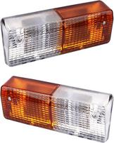 Priekinio posūkio ženklo stiklas Tinka Massey Ferguson traktoriams 253 254 274 675 690 698 99 1014 1114 1134