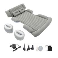 Flexible Automobile Air Mattress Including Storage Bag Great For expeditions And Home Use pilka
