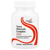 Seeking Health Trace Mineral Complex, Iron-Free Veggie Capsules, 30 Count 30 pcs - 1 ea