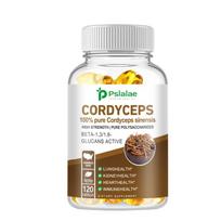 Pslalae ekologiškas Cordyceps Sinensis ekstraktas: Naudinga inkstų sveikatai, stiprina imunitetą ir skatina širdies sveikatą. 120 white