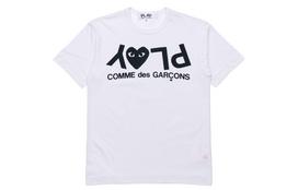 Comme Des Garcons Play Inverted Text T shirt AZ-T068-051-1 XXL