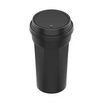 Portable Car Trash Can Cup Holder Style Multi Functional Storage Bin ABS Waterproof Car Organizer Container for Vehicle Use one size juoda