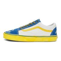 Disney x Vans Old Skool unisex low-top canvas sneakers white blue yellow VN000D3HDNM 34.5