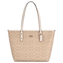 COACH City Dirbtinės Odos Rankinė, Pečių Krepšys Didelis Moteriškas Smėlio Geltonos Spalvos One Size-Basic Set (Bag + Dustproof Bag)