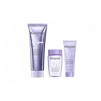 Kerastase hialurono rūgšties drėkinanti didelės energijos plaukų kaukės rinkinys 250ml+80ml+75ml ruda