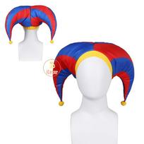 Pomni Cosplay Kostiumas The Amazing Digital Circus Animacinis Kostiumas Kepurė Pirštinės Helovino Šventė Moterims Vyrams Vaikams Kostiumas Cos Rekvizitas Kids 110CM