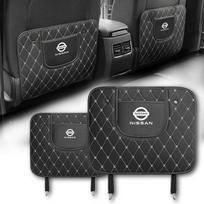 ARE4  Car Anti-Kick Mats For Nissan Qashqai J10 J11 J12 Seat Back Protector Cover For Children Kid Back Row Anti-Dirty Pad Accessories