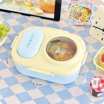 Cute Bento Box For Women & Teens - Portable Macaron Style Lunch Container, Ideal For Work, Picnic, Dating, Simple Packing