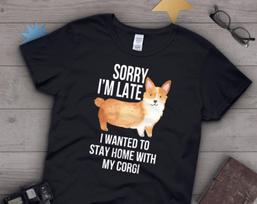 Corgi Shirt,  , Funny Dog Lover Gift, Cute Pembroke Corgi T-shirt, Corgi Lover TShirt, Pet Graphic Tee, Dog Lover Tops, Cardigan 120