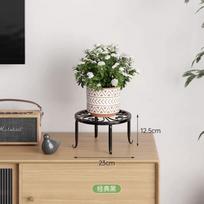 Flower Rack  Floor-Standing Balcony Succulent Flower Rack Storage Wrought Iron Outdoor Courtyard Flower Pot Rack juoda