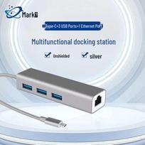 USB-C to Gigabit Ethernet Adapter with USB 3.0 Hub