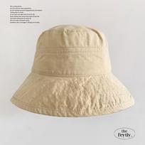 Dopamine Color Cotton Bucket Hat for Women Lightweight Breathable Sun Protection Outdoor Travel Fisherman Cap chaki