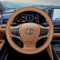 BDFLV1 Leather Car Steering Wheel Cover for Lexus Is Es Es300h Rx Lbx Es350h Rx350 Rx500h Nx350h Nx450h Lx600 Accessories 2025 2026