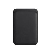 For Apple Iphone Leather Wallet With Magsafe Magnetic Absorption Case Card juoda