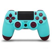 Wireless Controller for PS4, Bluetooth Gamepad with Dual Vibration, Ergonomic Design, Compatible with PC