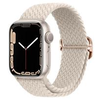 Braided Solo Loop For Apple Watch Series 10 42MM 46MM Ultra band 40mm 44mm 41mm 49mm 45mm Elastic bracelet iWatch 9 8 7 se strap 38 40 41 S10-42 mm