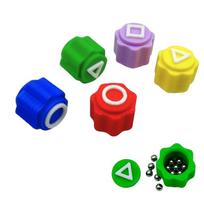 5/10Pcs Korean Traditional Play Game Fun Gonggi Jack Stone Pebbles Set Hand Eye Coordination Training Toy with Steel Bead inside