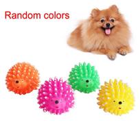 Naminių gyvūnėlių kramtukas Šuniukas Ežiukas Žaislas Interaktyvus Cypsiantis Braižomas Šuo Formos Žaislas Random Color