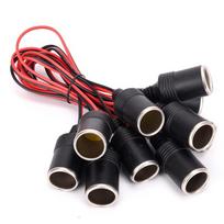 12V 18A automobilinio įkroviklio kabelio lizdo kištuko jungties adapteris