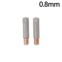 2vnt./komplektas 15Ak suvirinimo kontaktiniai antgaliai, danga, apsauganti 25mm*5.5*0.8mm