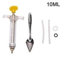 10 ml 20 ml papūgos šėrimo švirkšto žarna Papūgos lesyklėlės švirkštas aukštos kokybės 20ML white