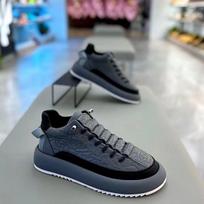 Men Chunky Sneakers Shoes Tennis Sports Slip-On Color Block Height Increased Skateboarding Walking Shoes Casual Shoes for Male 38 pilka spalva