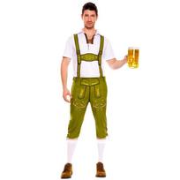 Bavarian Oktoberfest Traditional Costume Men's Beer Clothing Overalls Party Dress Up Performance Clothing S