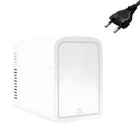 4L Mini Beauty Fridge with Builtin LED Light Makeup Mirror and Cooling Heating Function for Makeup Application 1