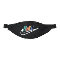 Nike Logo Zipper Fabric Crossbody Waist Bag Unisex bags Black FZ2476-010 Black