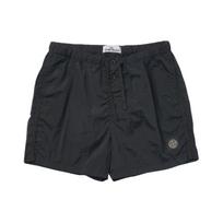 Stone Island Solid Color Logo Button Drawstring Short Swim Shorts Men swimwear 7615B0643-V0020 S