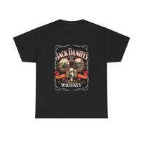 Jack Daniels Whiskey Vintage Graphic T Shirt Unisex Heavy Cotton Tee NEW 3XL