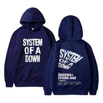 Karštas Išpardavimas A Down Tour 2026 Hoodies Vyrams Moterims Mados Roko Per dydį Džemperis Vyriškas Laisvalaikio Aukštos Kokybės Puloveris Hoodie 4XL
