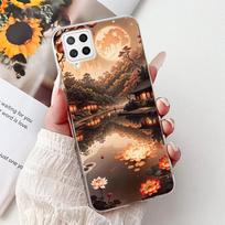 For Samsung Galaxy A22 4G Case Coloful Flowers Painted Cover Soft Slim Phone Case For Samsung A22 A 22 Galaxy A42 5G Fundas Bags Galaxy A42 5G