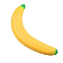 Lėtai atsigaunantis banano formos minkštas žaislas-spaudyklė, Fidget žaislas streso malšinimui, Mielas vaisiaus formos dekompresijos įrankis vaikams ir suaugusiems 1pc yellow