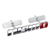 1 vnt. Nismo automobilio priekinės grotelės Automobilio emblema Ženklelis Lipdukas Galinės bagažinės lipdukai Nissan Nismo 370Z GTR Almera Tiida Juke Qashqai 350Z