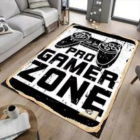 Boys Room Large Gaming Rug Man Cave 3D Game Carpet Controller Design Children's Crawling Play Floor Mat Home Bedroom Decor Rugs 40X60cm