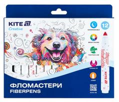 Flomasteriai CREATIVE Jumbo, Kite, 12 sp.