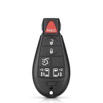 3/4/5/6 Buttons Smart Remote Key Fob Shell Case Replacement For Chrysler Town & Country Dodge Caravan Journey