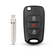 Dandkey S Remote Car Key Shell 3Btn Flip Folding Key Shell For Hyundai I20 I30 Ix35 I35 Accent Kia Picanto Sportage K5 Case